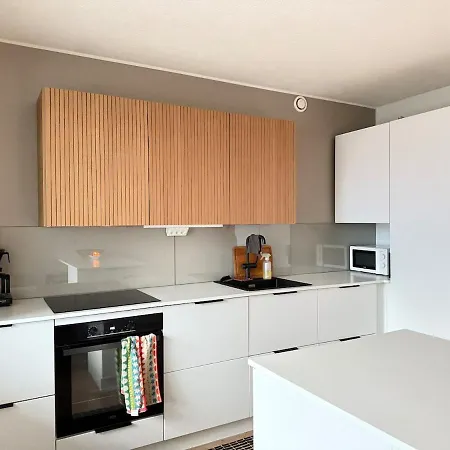 101 M2 Bright Four-room Near The Center アパート オウル